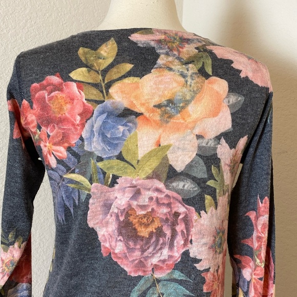 Soft Surroundings floral tunic - Picture 6 of 8